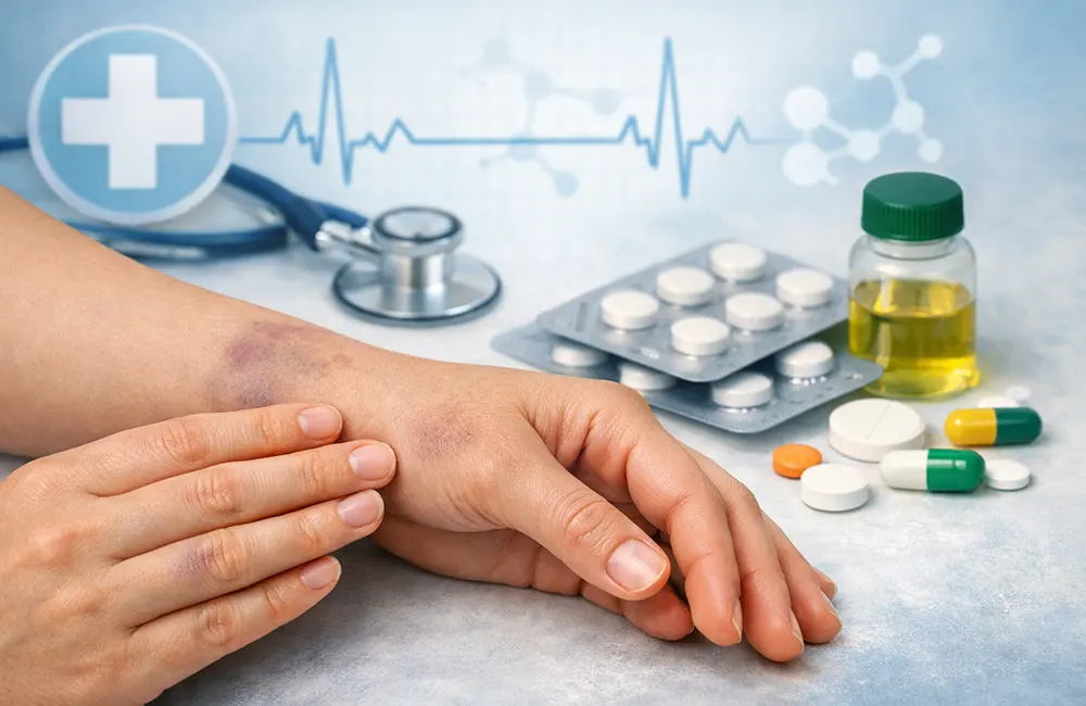 vanatai pe maini fara motiv cauze posibile fragilitate capilara deficit vitamine