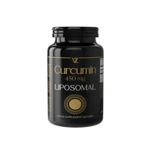 flacon cu Curcumin Lipozomal 450 mg 60 capsule